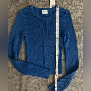 Abercrombie and Fitch Blue Sweater NWT